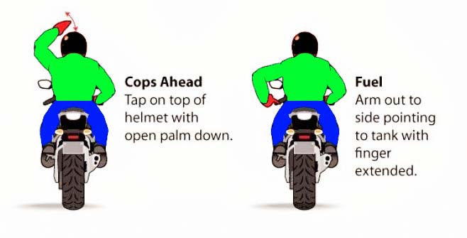 motor bike posture